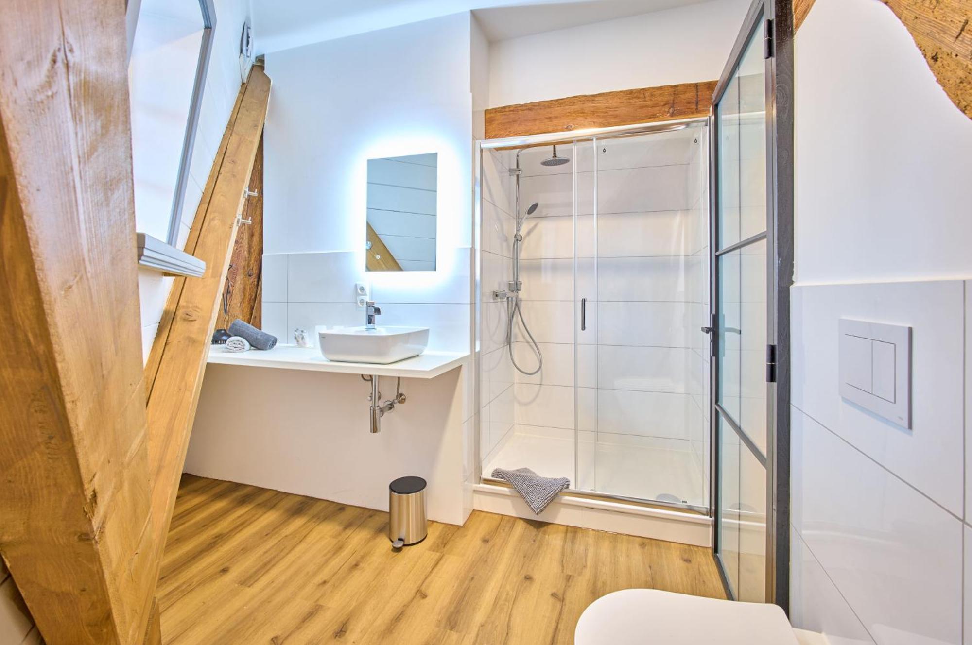Moderne Ferienwohnungen In Einer Muehle Im Zentrum Flensburgs 외부 사진