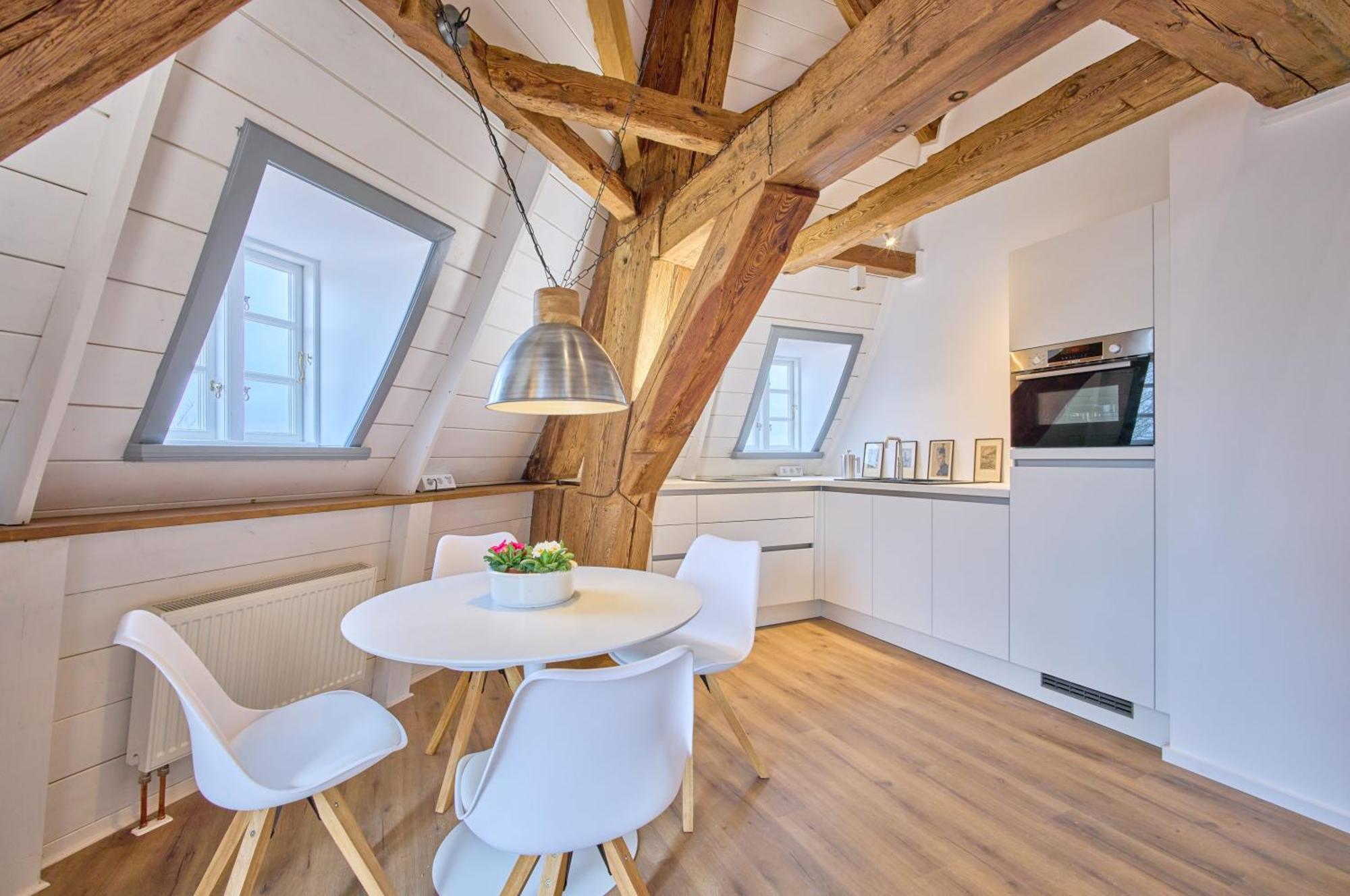 Moderne Ferienwohnungen In Einer Muehle Im Zentrum Flensburgs 외부 사진