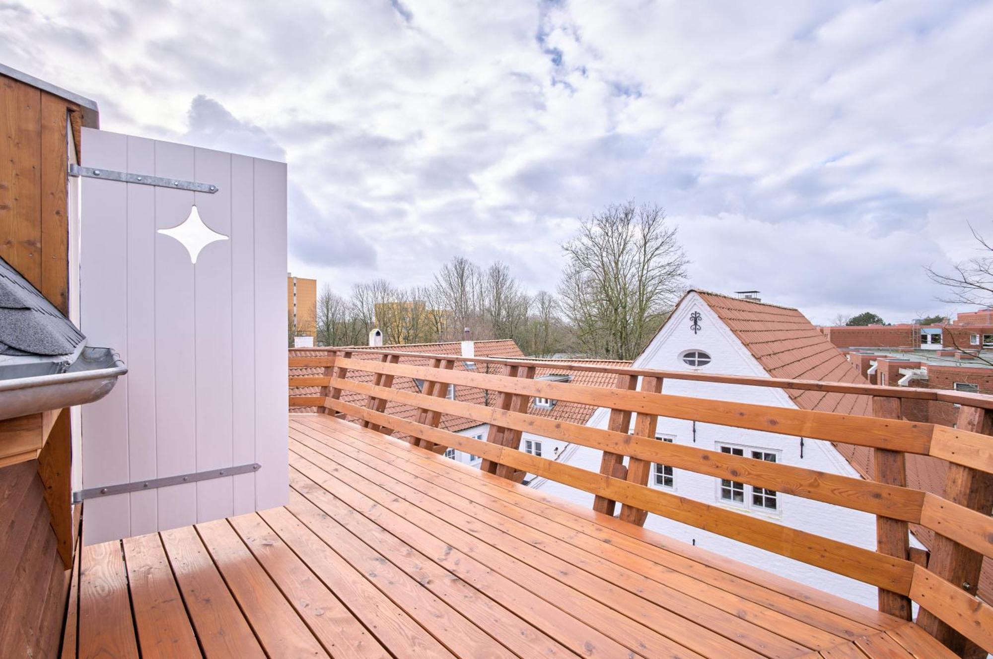 Moderne Ferienwohnungen In Einer Muehle Im Zentrum Flensburgs 외부 사진