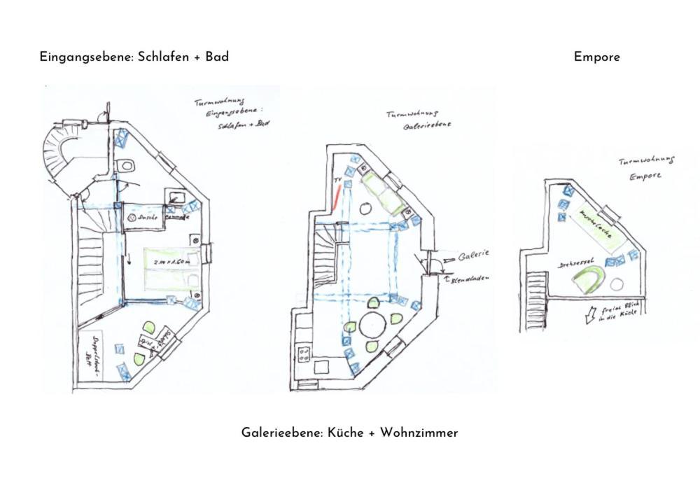 Moderne Ferienwohnungen In Einer Muehle Im Zentrum Flensburgs 외부 사진