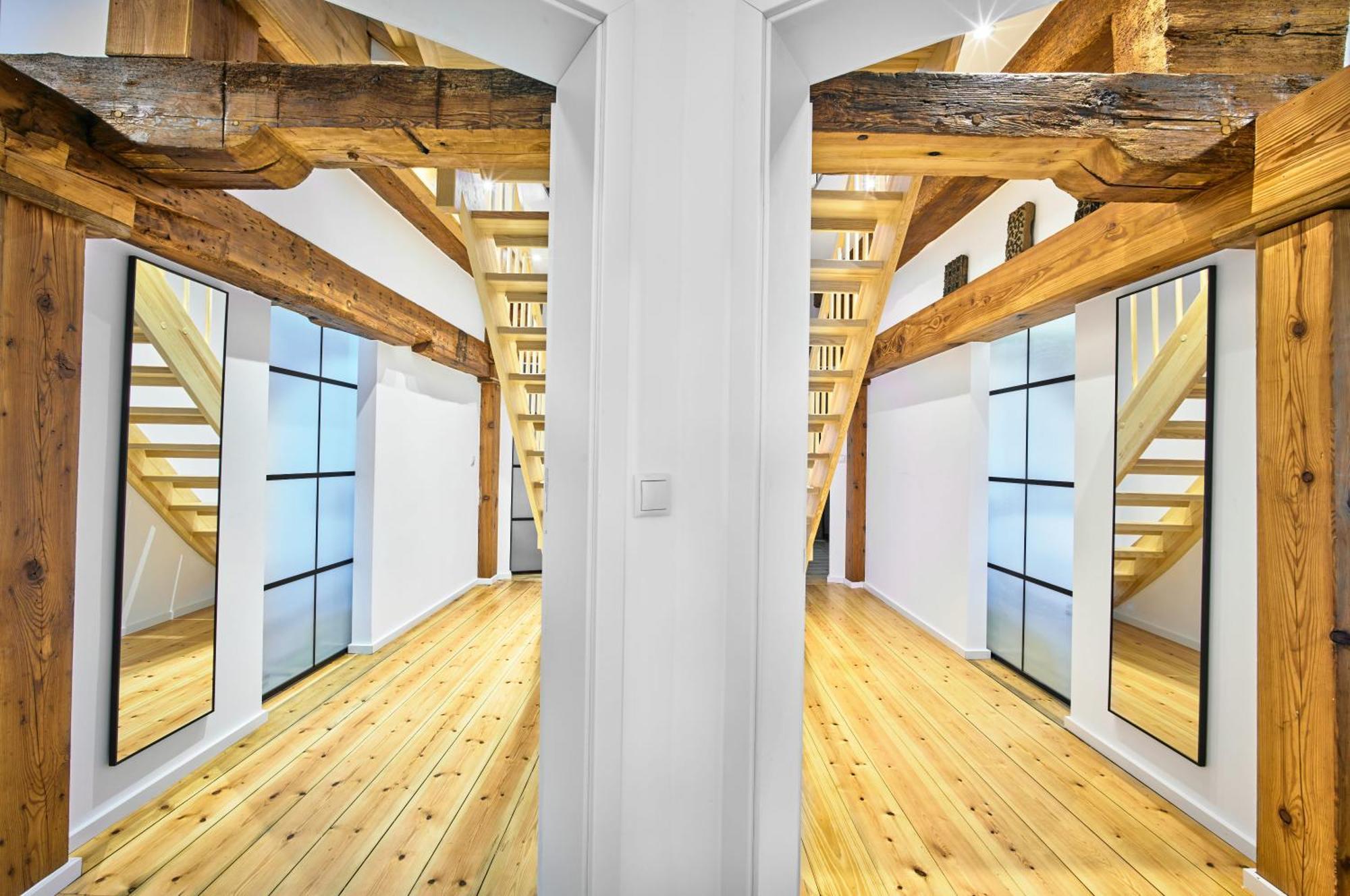 Moderne Ferienwohnungen In Einer Muehle Im Zentrum Flensburgs 외부 사진